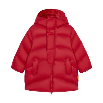 babycare童装羽绒服远红外蓄热加长保暖95白鸭绒宝宝新年外套