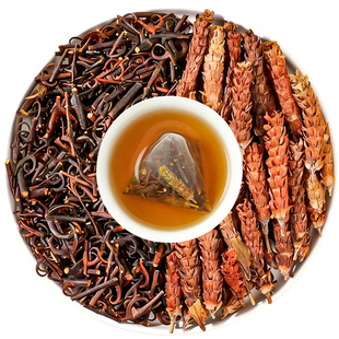 钩藤夏枯草压降茶包中组合药材官方正品旗舰店泡水喝的功效与作用