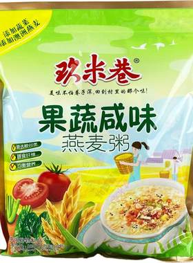 玖米巷咸味麦片600g20小包