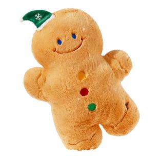 绿光派对姜饼人抱枕圣诞礼物女生睡觉抱陪伴生日礼物毛绒玩偶公仔