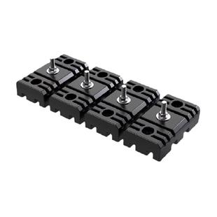 贝石空调外机减震垫降噪隔音支架静神器加厚橡胶底座防震器脚托架