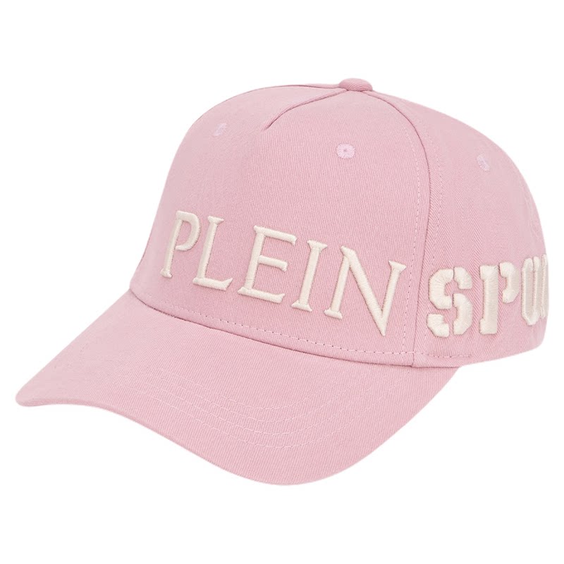PLEIN SPORT 2026年新款女士帽子棒球帽粉色鸭舌帽