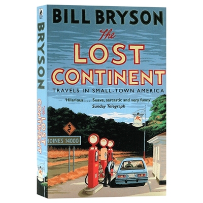华研原版 失落的大陆 美国小城之旅 英文原版 The Lost Continent 布莱森旅行随笔系列 Bill Bryson 英文版 进口英语书籍