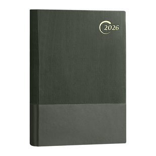 A4日程本2026年新款商务计划本一日一页全年日历记事本时间轴周计划本大号加厚笔记本支持企业定制logo超大本
