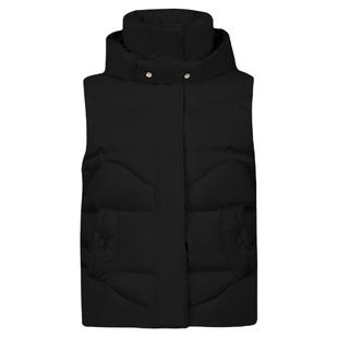 文华羽绒2025新款时尚羽绒马甲女短款加厚立领保暖休闲外搭背心潮