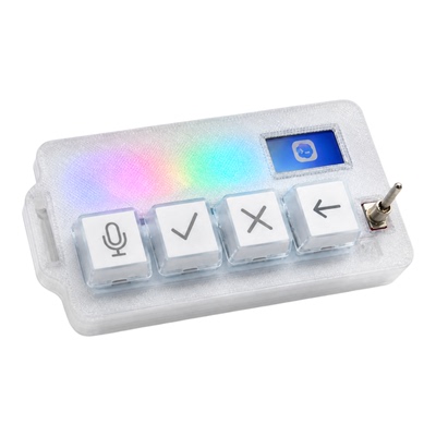 AhaKey语音输入键盘AI工具Codex键盘vibecoding编程蓝牙无线便携