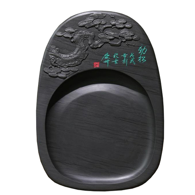 8寸歙砚文房四宝砚台石砚台优端