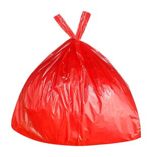 红色塑料袋加厚大中小号袋子手提垃圾袋一次性水果蔬菜打包袋