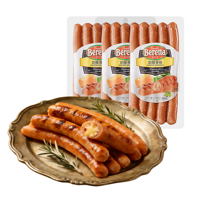 Beretta即食奶酪芝士香肠240g