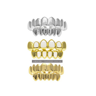 自杀小队小丑joker镀金牙套同款金牙hiphop Grillz嘻哈饶舌说唱