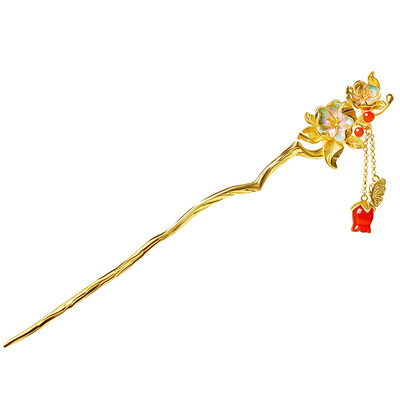 宫里上新红玛瑙发饰情人节礼物