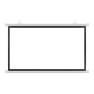 户外车载免打孔简易壁挂抗光投影仪幕布40寸50寸60寸72寸84寸100寸办公家用宿舍3D便携移动高清车内金属屏幕