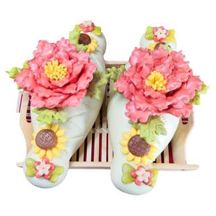 胶东花饽饽馍馍长命锁小孩满月周岁百天抓周老虎头句句儿童生日