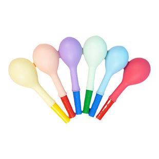 气球儿童无毒肺功能锻炼练习肺活量腹式呼吸口肌训练器吹汽球批发