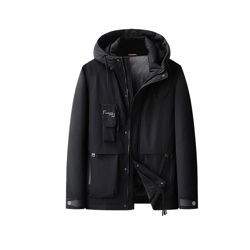 百胜狐加肥大码男90绒加厚羽绒服