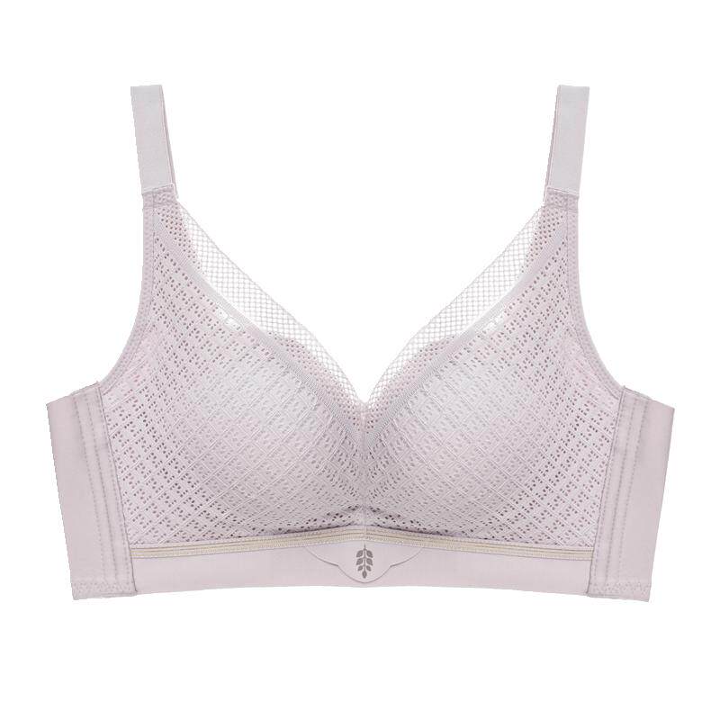内衣女小胸聚拢文胸罩上托防下垂性感无钢圈收副乳夏季薄款调整型