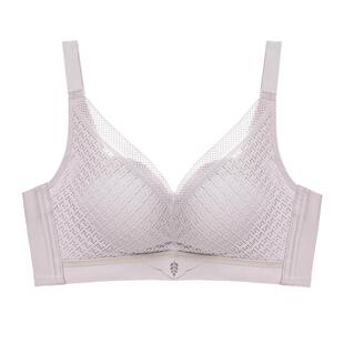 内衣女小胸聚拢文胸罩上托防下垂性感无钢圈收副乳夏季薄款调整型