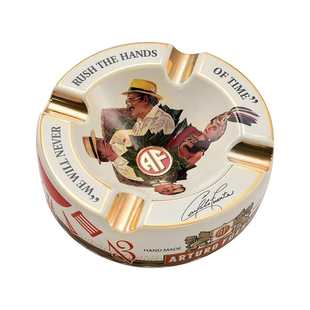 ARTURO FUENTE 阿图罗富恩特时间之手雪茄烟灰缸 陶瓷材质 四人位