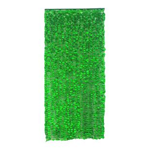 绿色叶子门帘竹子挂帘玄关隔断阳台帘宾馆餐馆茶吧足浴店装饰品