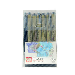 日本进口樱花牌勾线针管笔套装防水美术专用水彩绘画速写绘图描线