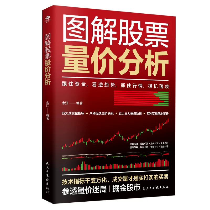 官方正版】图解股票量价分析 股票看盘从入门到精通基础知识从零开始学炒股股市趋势技术分析K线图形态大全与量价关系图炒股书籍
