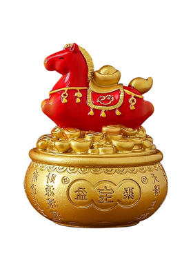 国潮马年吉祥物桌面摆件创意礼品