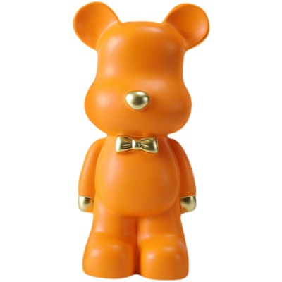 高档暴力熊树脂装饰品存钱罐