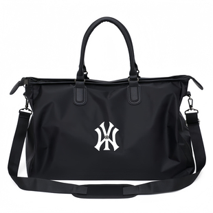 NYMS潮牌运动健身包男女牛津布大容量防水行李袋短途轻便旅行包包