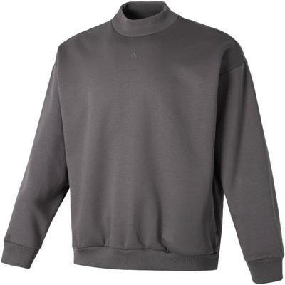 adidas阿迪达斯半高领卫衣男女长袖套头衫2025冬季款加绒运动服