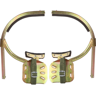 电力电线杆脚扣登高电工加厚通信铁鞋脚爬铁鞋爬水泥杆爬杆器工具