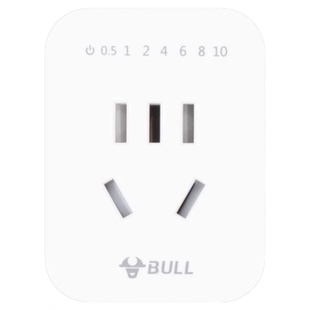 公牛GND-5定时器电子式插座电瓶车电动车充电保护自动断电倒计时