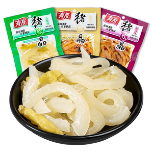 【59元任选4件】有友泡椒酸菜猪皮晶解馋追剧夜宵充饥即食小零食