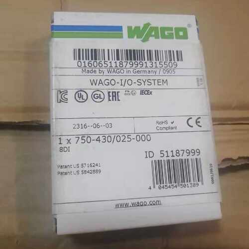 议价WAGO万可750-430/025-000模块，全新货，低价转让，打包出优