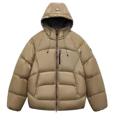 防泼水美式轻量化羽绒服男面包服