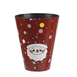 泽林新款圣诞节苹果包装抱抱桶冰淇淋插花桶平安夜礼物平安果礼盒