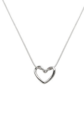 轻奢爱心锁骨链百搭ins