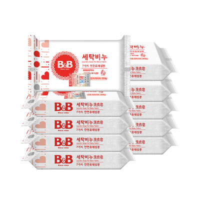 B&B保宁婴幼儿洗衣皂洋槐10块