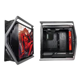 创世神701机箱风扇挡条灯板进口背板翻毛皮diyUV高清打印神光同步