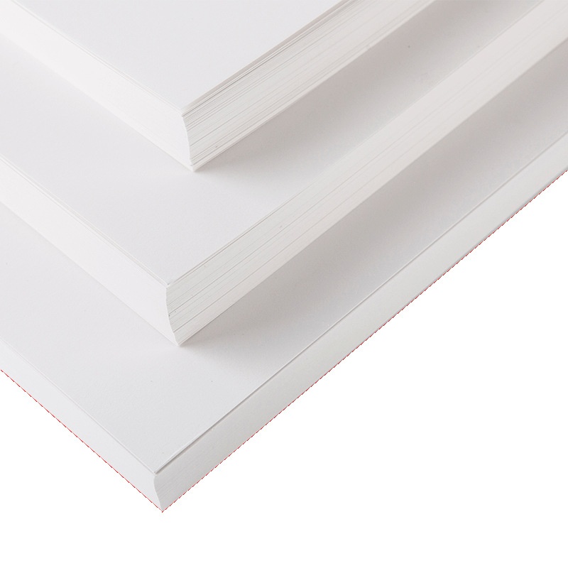 荷兰白卡纸8KA3白色卡纸硬卡4开手抄报卡纸专用纸纸开8绘画A4美术