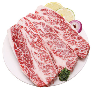 澳洲进口和牛牛小排M9+级霜降雪花牛小排牛仔骨谷饲原切牛排500g