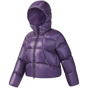 杨幂同款FILA飞羽斐乐女鹅绒羽绒服2025冬季新款运动宽松外套