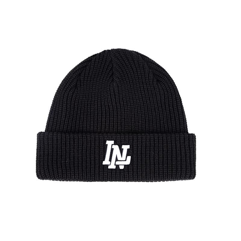 李宁针织帽女新款秋冬时尚运动休闲毛线帽户外跑步防风保暖帽子男