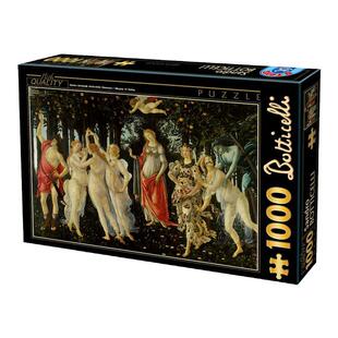 现货包邮 D-Toys罗马尼亚进口益智名画拼图玩具 春1000片波提切利