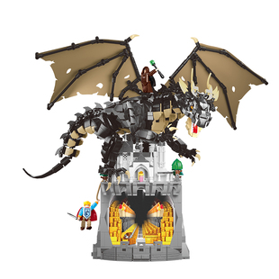 我是一块砖 深渊镜龙之秘藏高砖积木拼装模型玩具桌面潮玩摆件