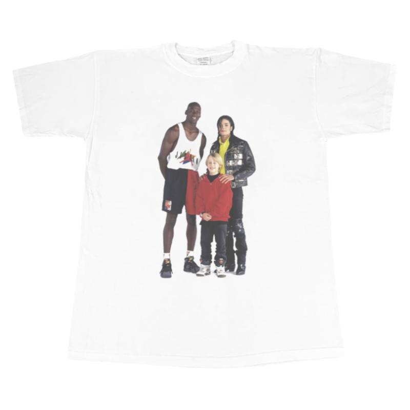 Michael Jackson MJ HipHop Vintage Tee 篮球嘻哈饶舌 复古T恤30