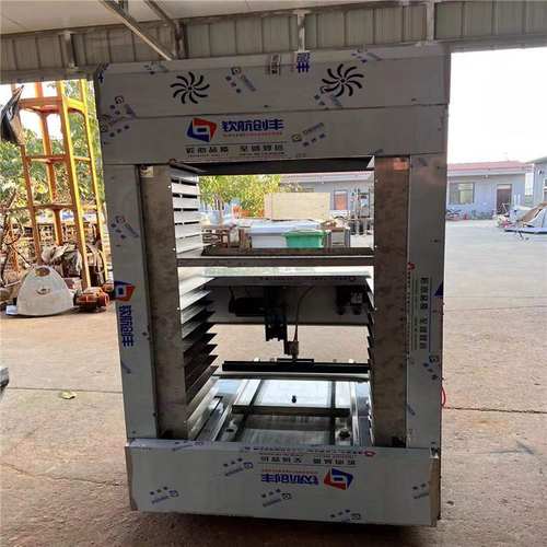 供应不锈钢自动摆盘机 圆馒头摆盘机 馍馍流水线