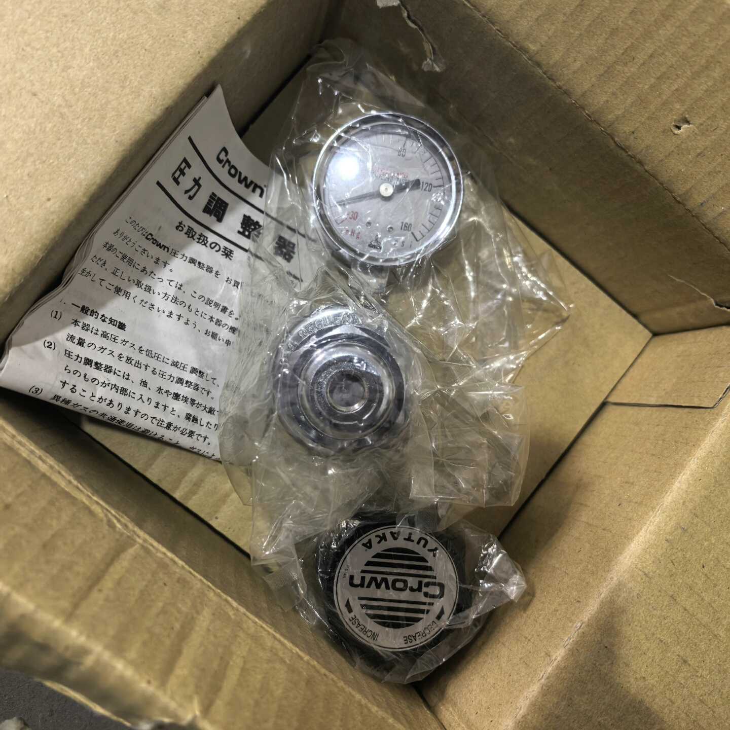 进口调压阀Crown精密压力调整器GF1-0009-WQ