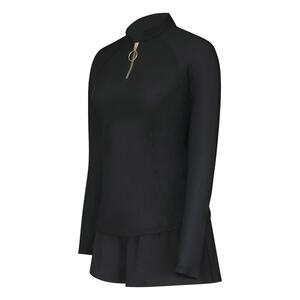 BE范德安QUEEN系列女士分体长袖泳衣  防晒遮肚显瘦温泉度假泳装