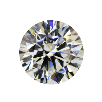 美国进口正品莫桑石圆形戒面