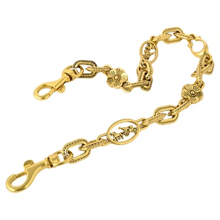 适用COACH山茶花装饰链古金手提链改造延长蔻驰laurel流浪包带